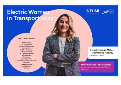 Remarkable Women in Transport 2022 – Female Change-Makers Transforming Mobility, 4th Edition