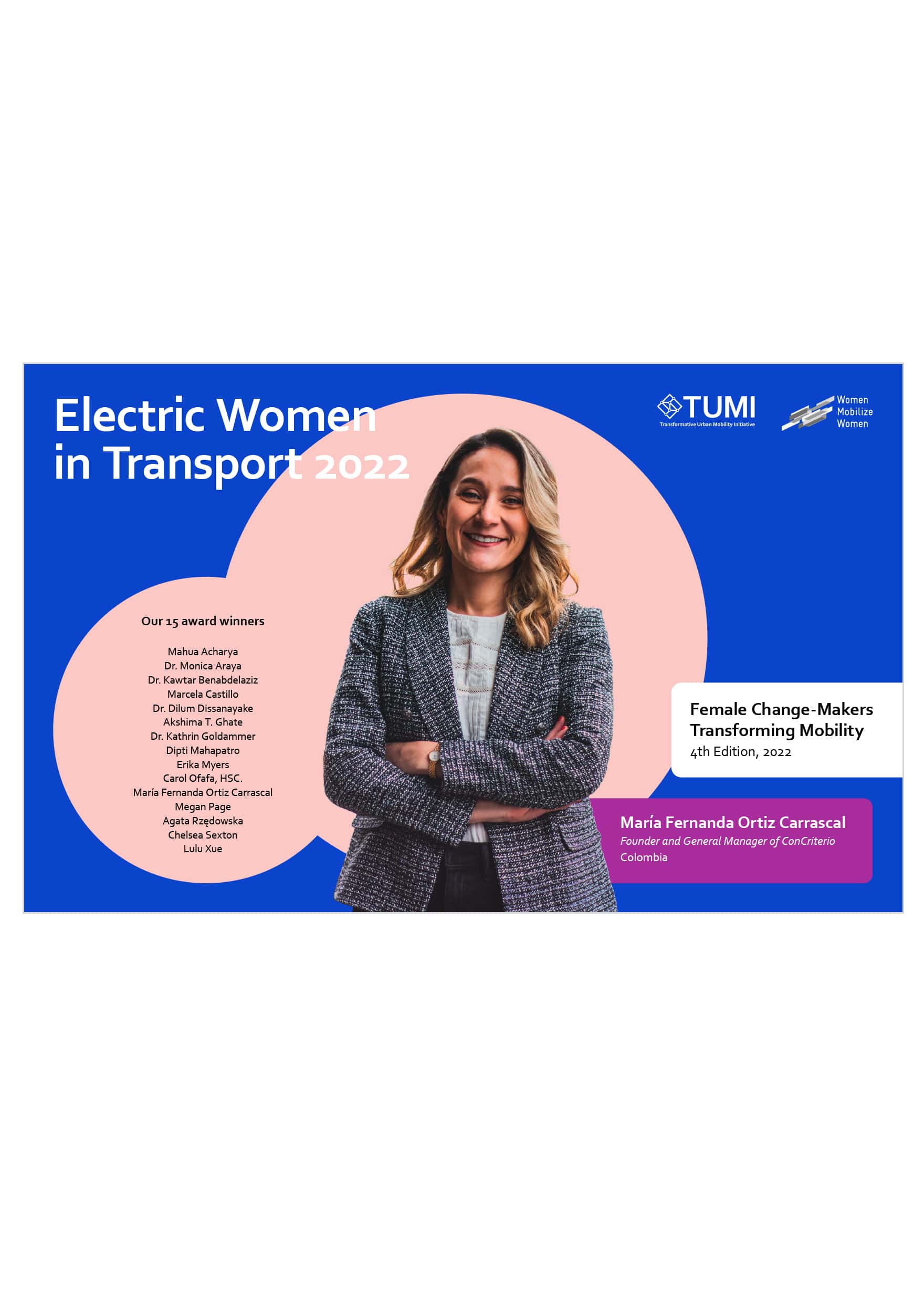 Remarkable Women in Transport 2022 – Female Change-Makers Transforming Mobility, 4th Edition