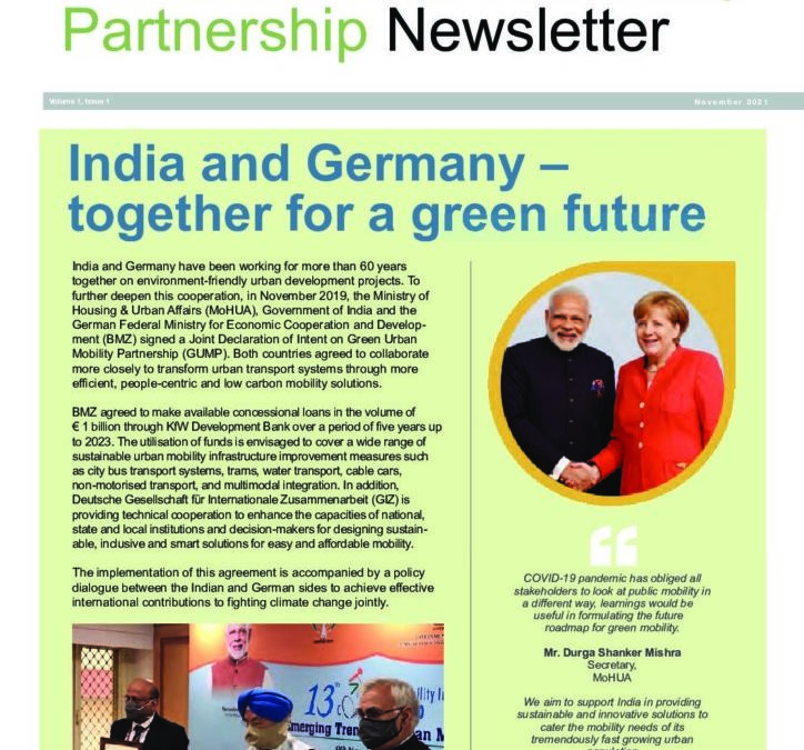 1st Edition of Green Urban Mobility Partnership Newsletter