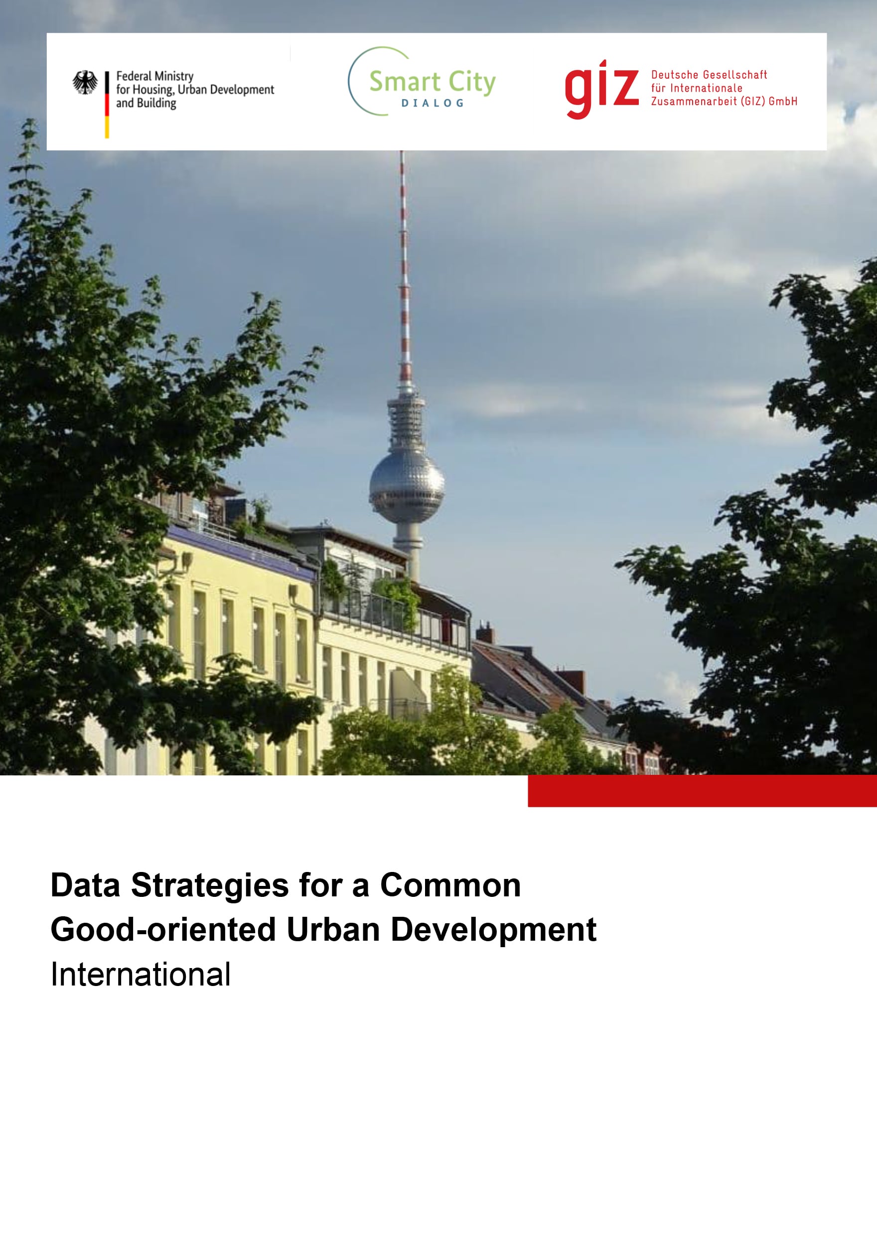 Data strategies for common good-oriented urban development