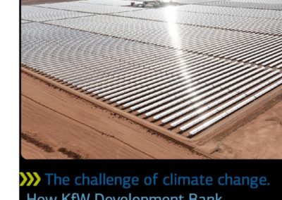 The challenge of climate change. How KfW Development Bank contributes to achieving the climate goals.