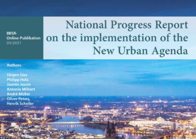 National Progress Report on the implementation of the New Urban Agenda
