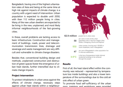 Factsheet Cities CHALLENGE Bangladesh