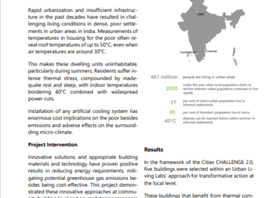 Factsheet Cities CHALLENGE India
